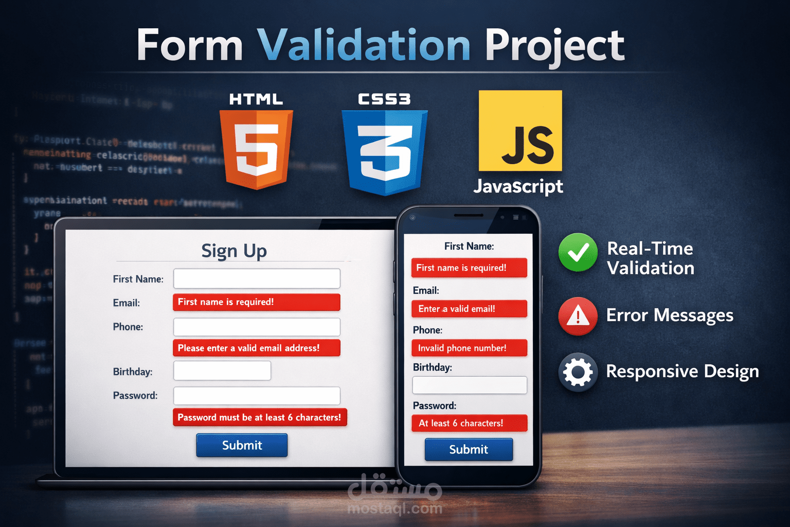 Form Validation Project