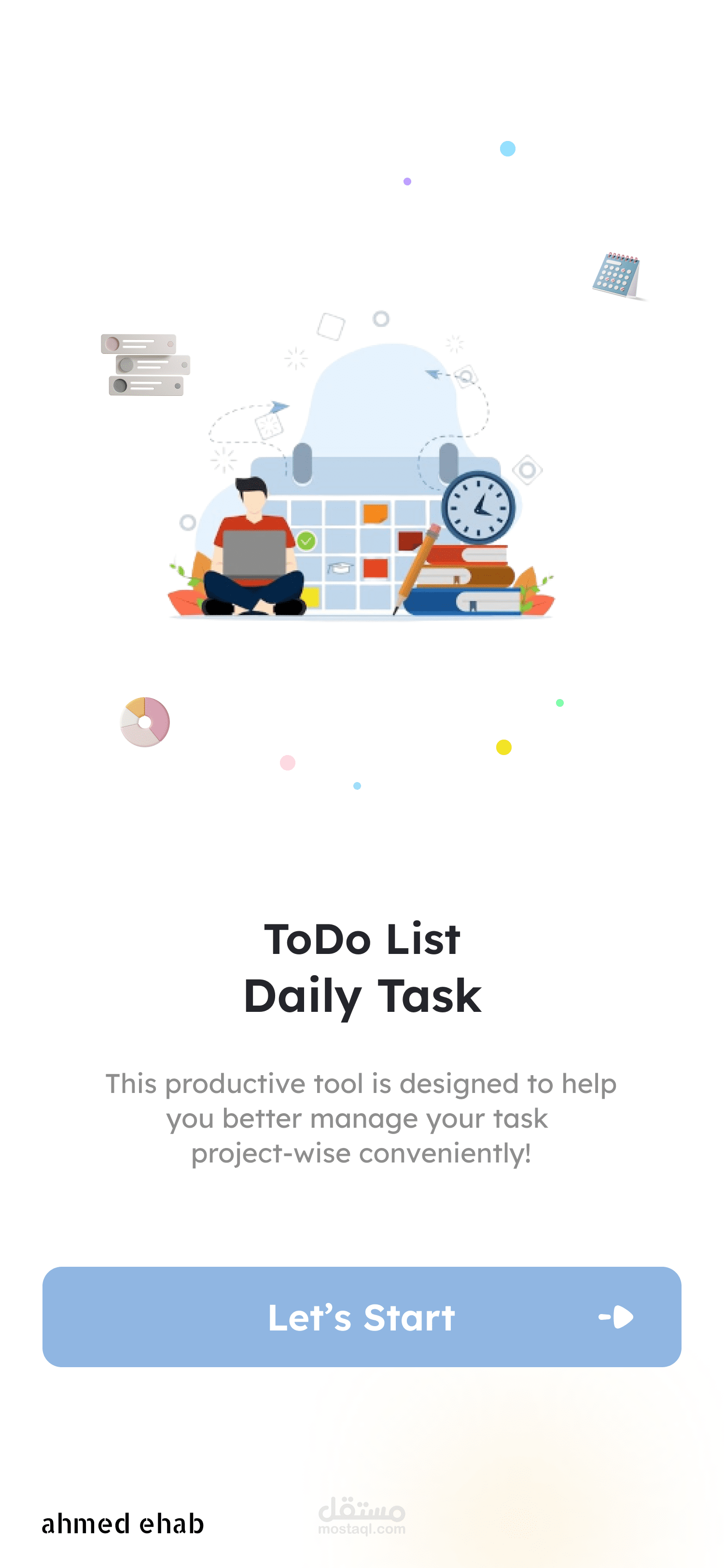 برنامح المهام اليومية ToDo