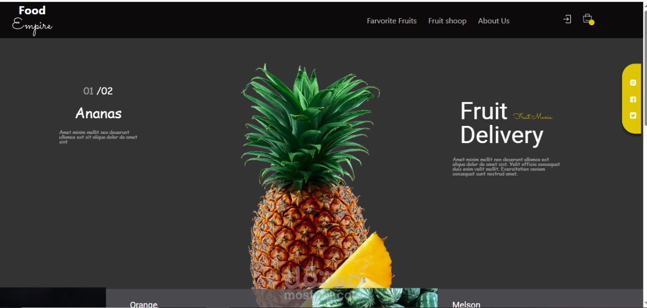 تحويل تصميم Figma إلى موقع ويب كامل ومتجاوب باستخدام HTML وCSS وBootstrap وReact