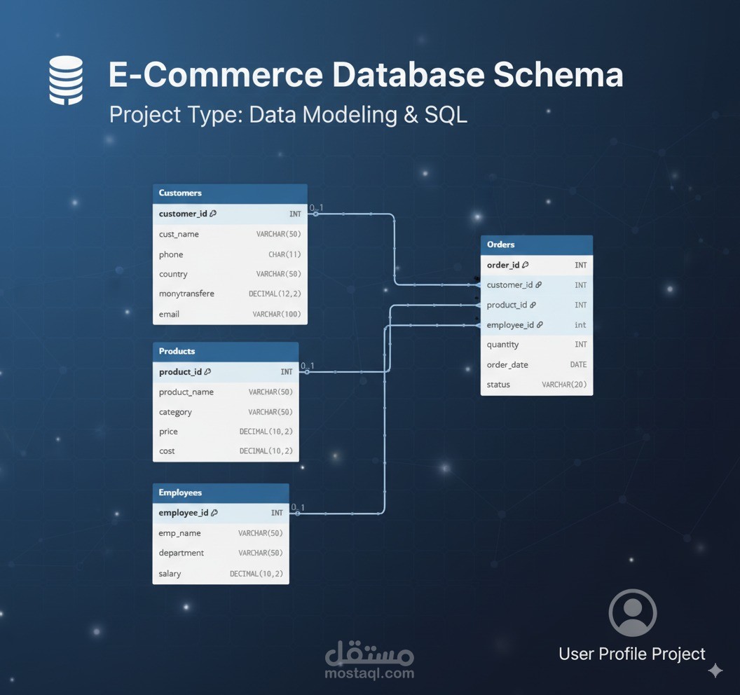 تحليل لمبيعات محل بالتجزئة باستخدام SQL
