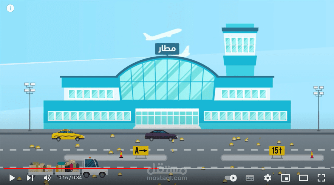 موشن جرافيك لصالح شركة مرمرة للسياحة والسفر