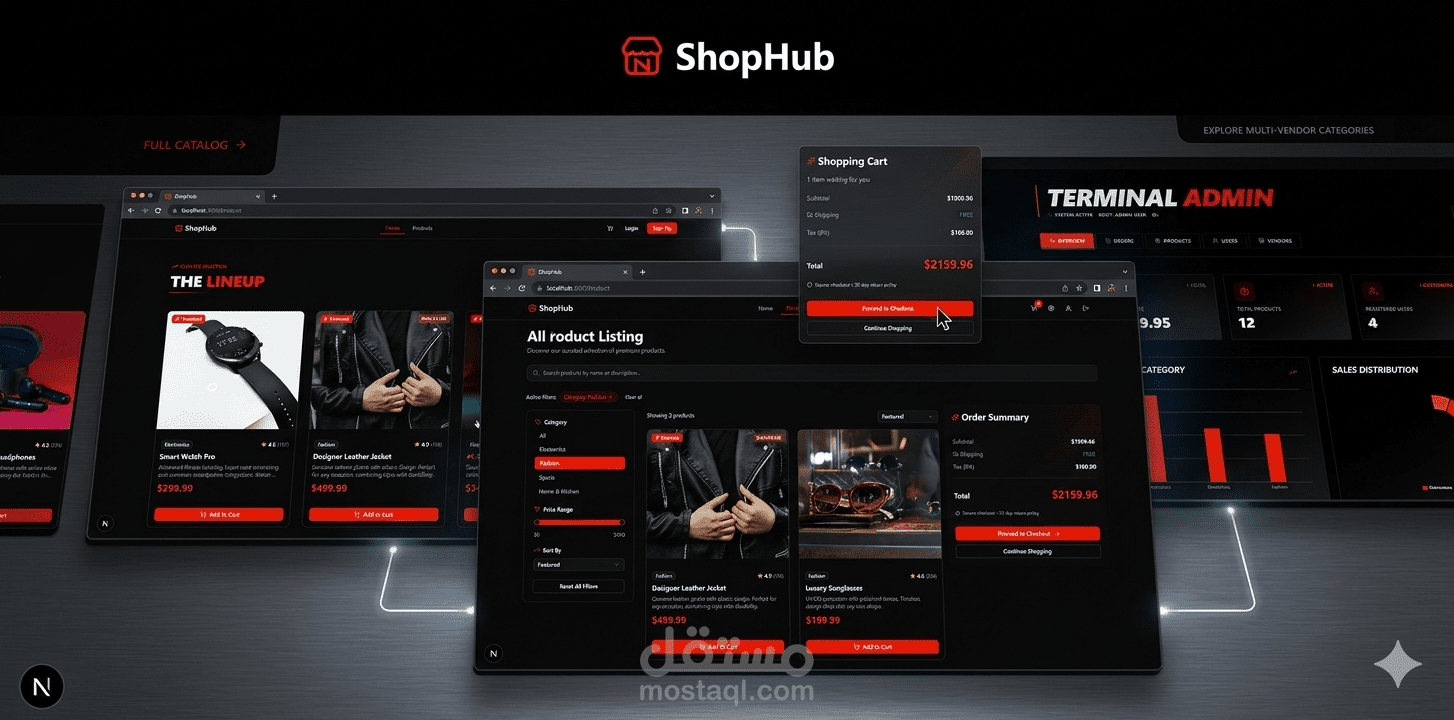 متجر إلكتروني متعدد البائعين