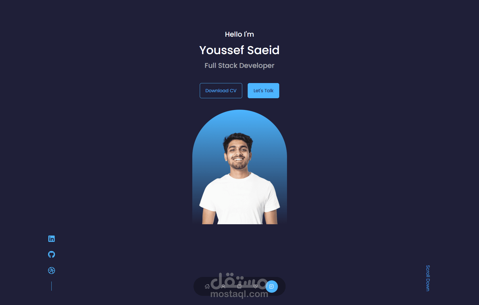 موقع شخصي Personal website
