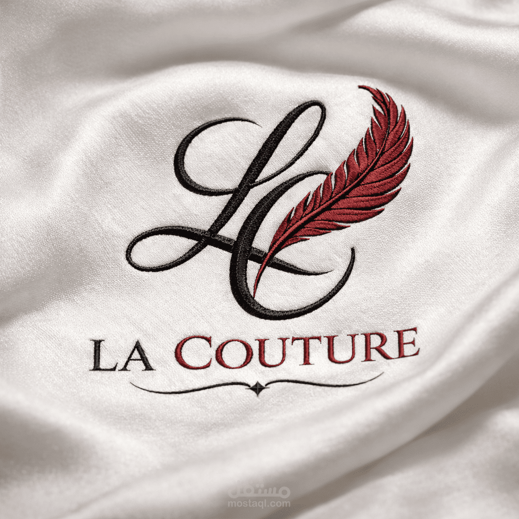 تصميم شعار فاخر لبراند La Couture للأزياء