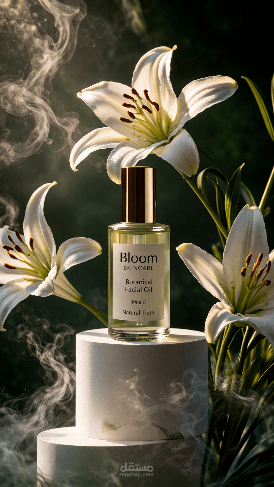 تصميم بوستات سوشيال ميديا لبراند عناية بالبشرة | Bloom Skincare