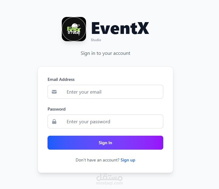 EventX Studio– Event Management System