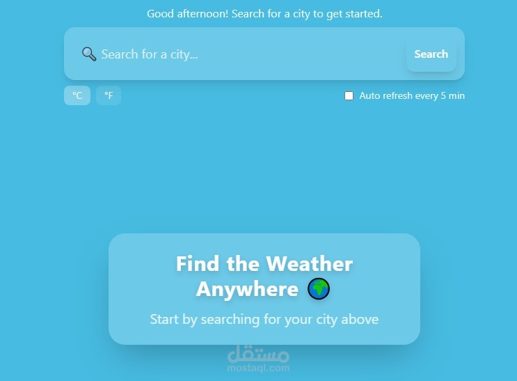 Weather App Project