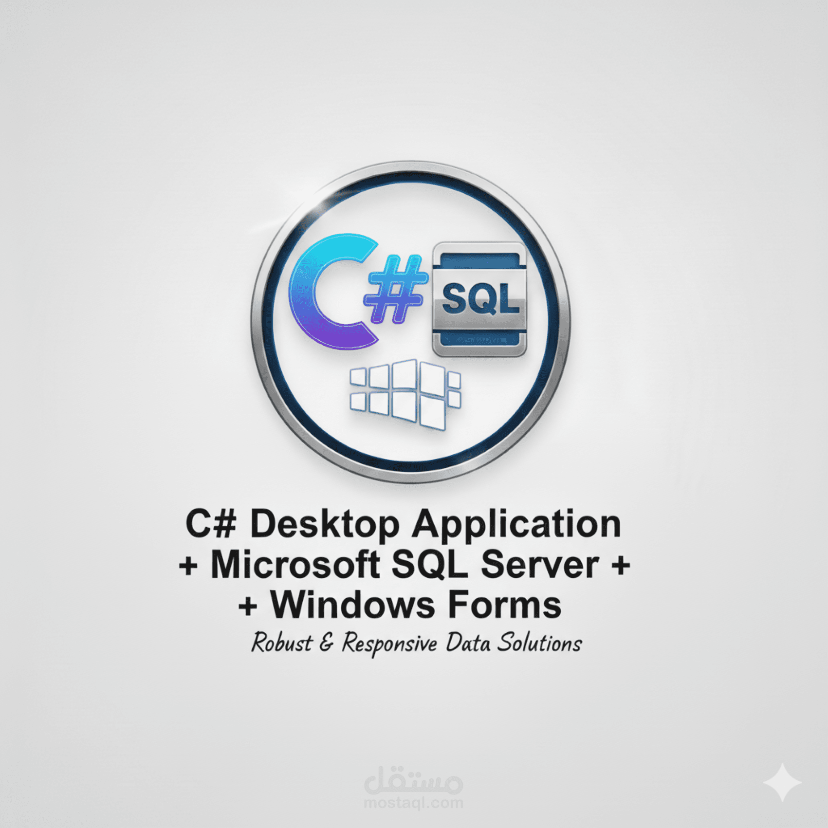 تطبيق سطح مكتب c# +ms sql server + winforms
