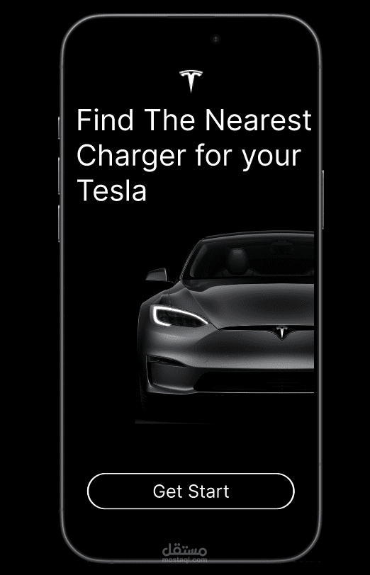 UI/UX Design for Tesla Car Mobile App