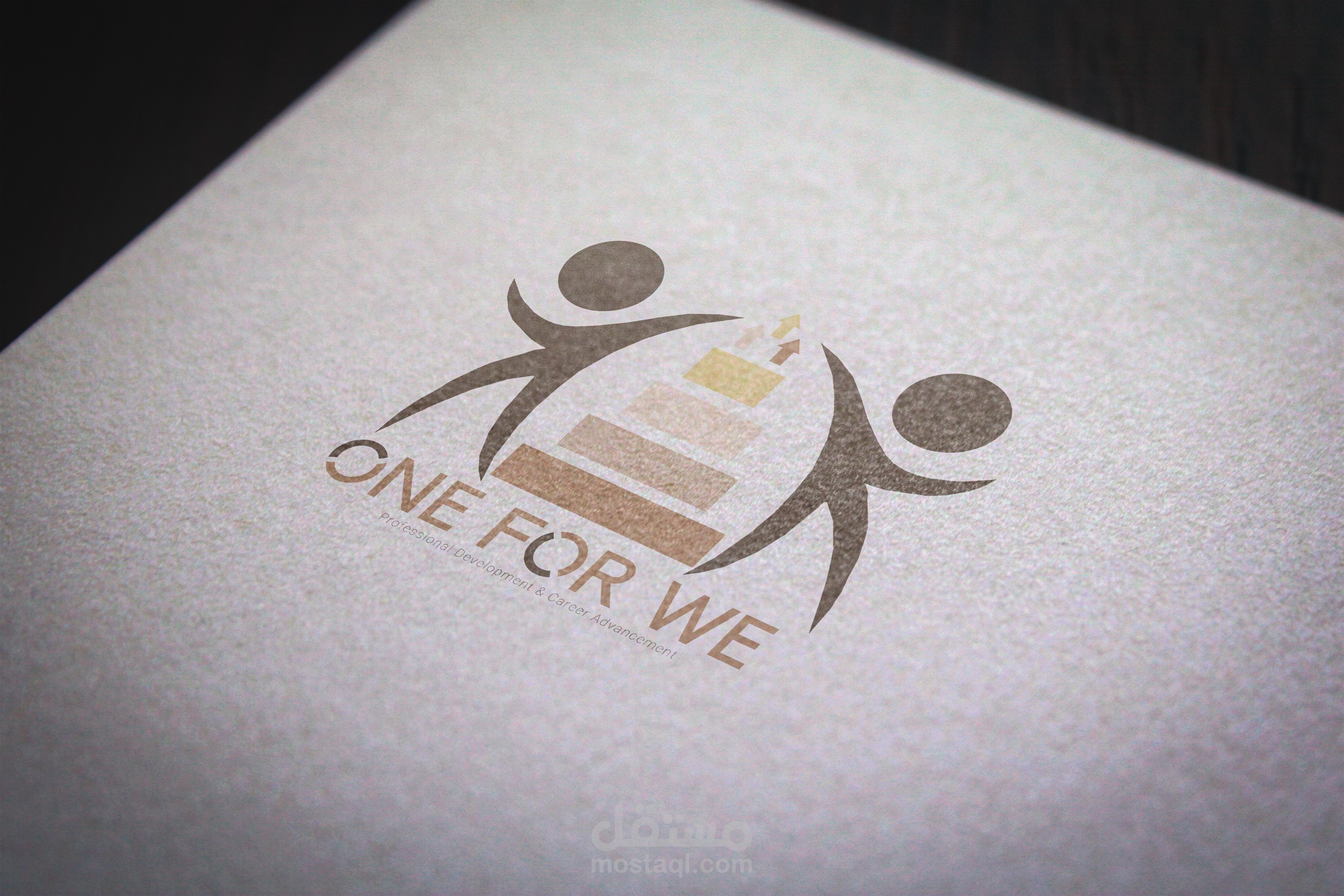 تصميم شعار احترافي – One For We
