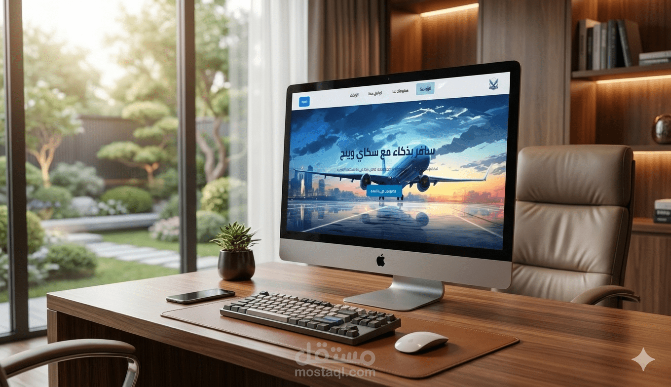 تصميم موقع إلكتروني احترافي وشامل لشركتك أو وكالتك التجارية