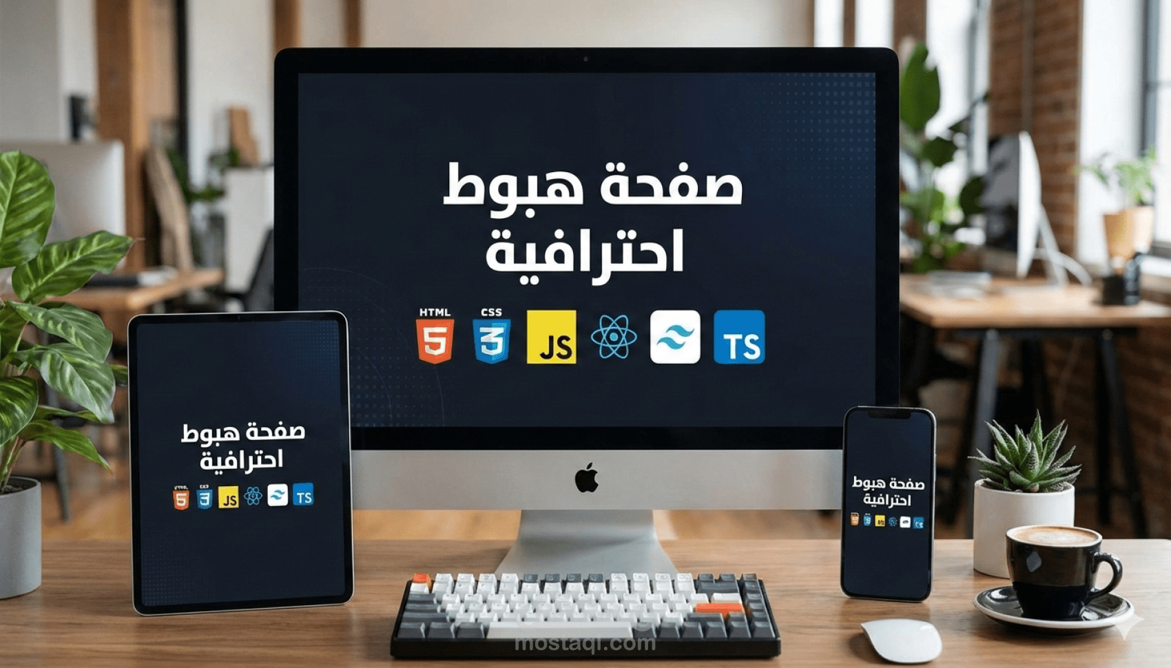 احصل على صفحة هبوط احترافية تزيد عملاءك بسرعة وتحوّل زوارك لمشترين في دقائق!