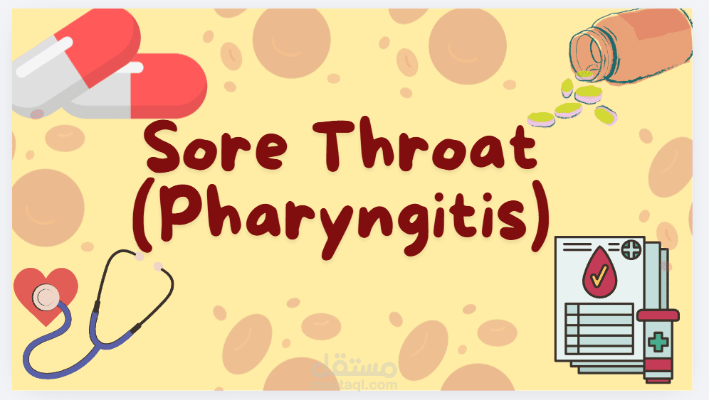 Management of Sore Throat (Pharyngitis)
