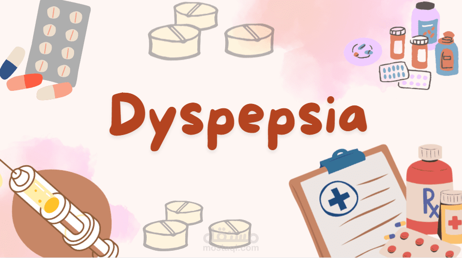 تصميم عرض تقديمي طبي احترافي عن Dyspepsia باستخدام canva