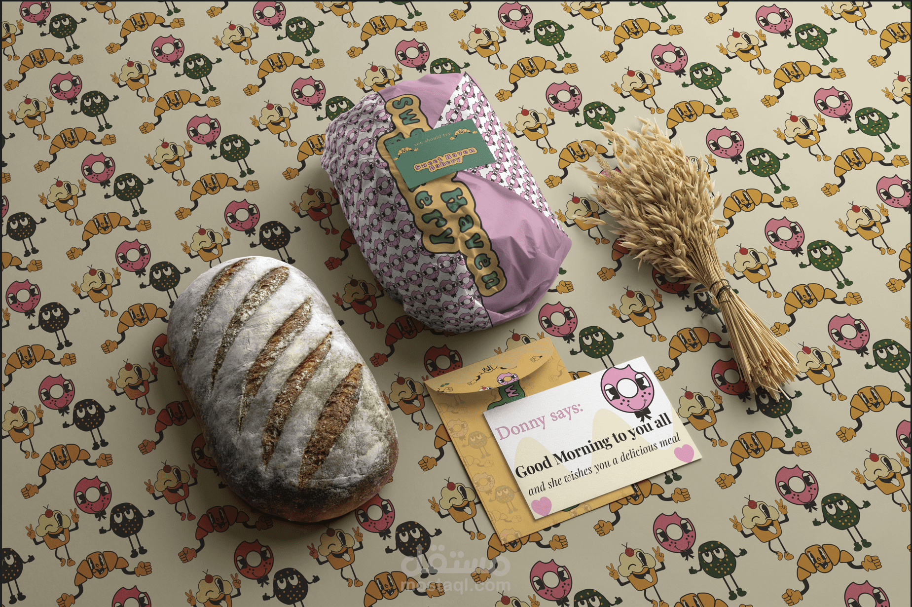 هوية بصرية لمخبز