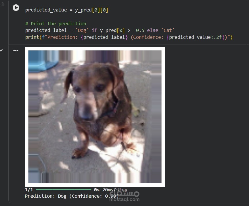 بناء نموذج رؤية حاسوبية لتصنيف الصور باستخدام TensorFlow و CNN