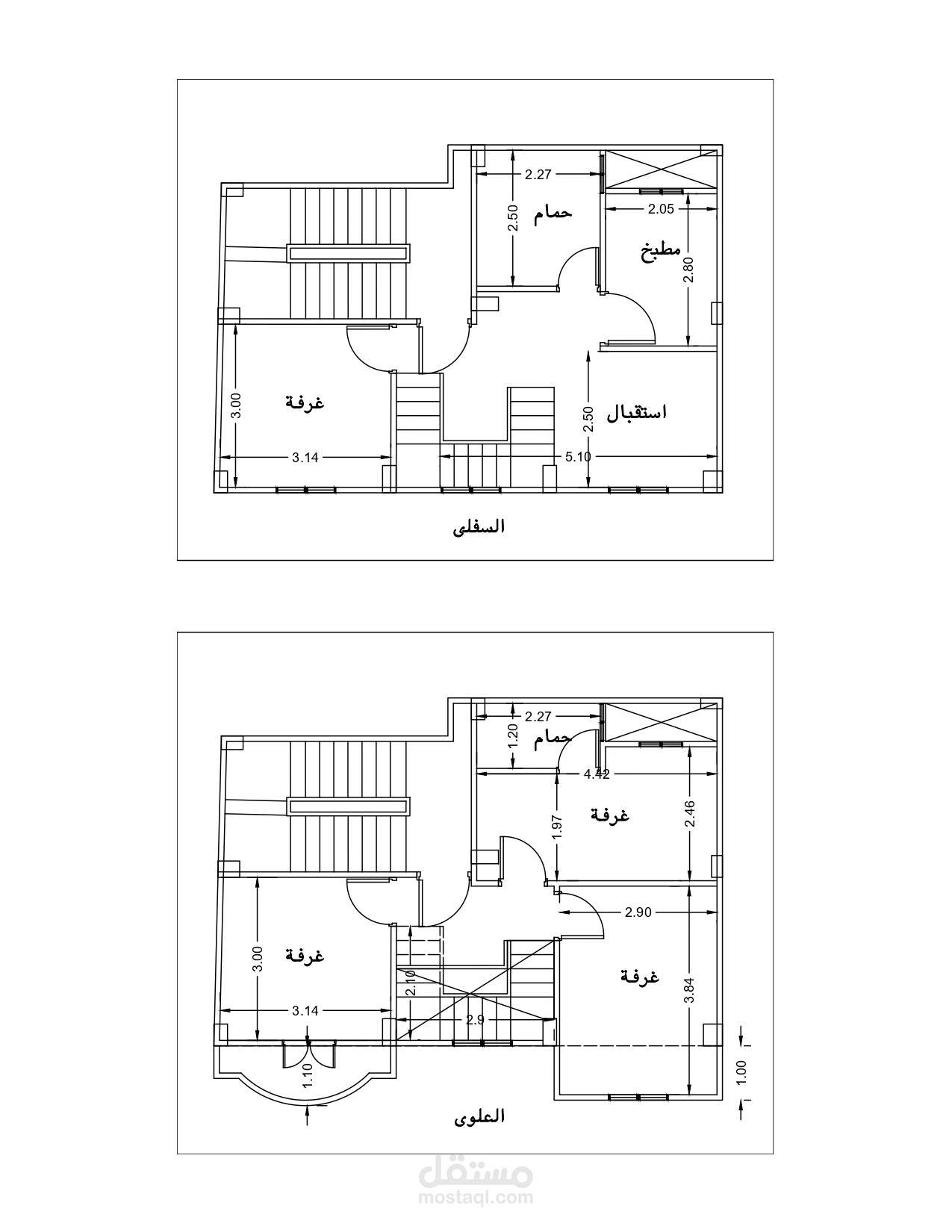 تصميم معمارى ورسم اواتوكاد