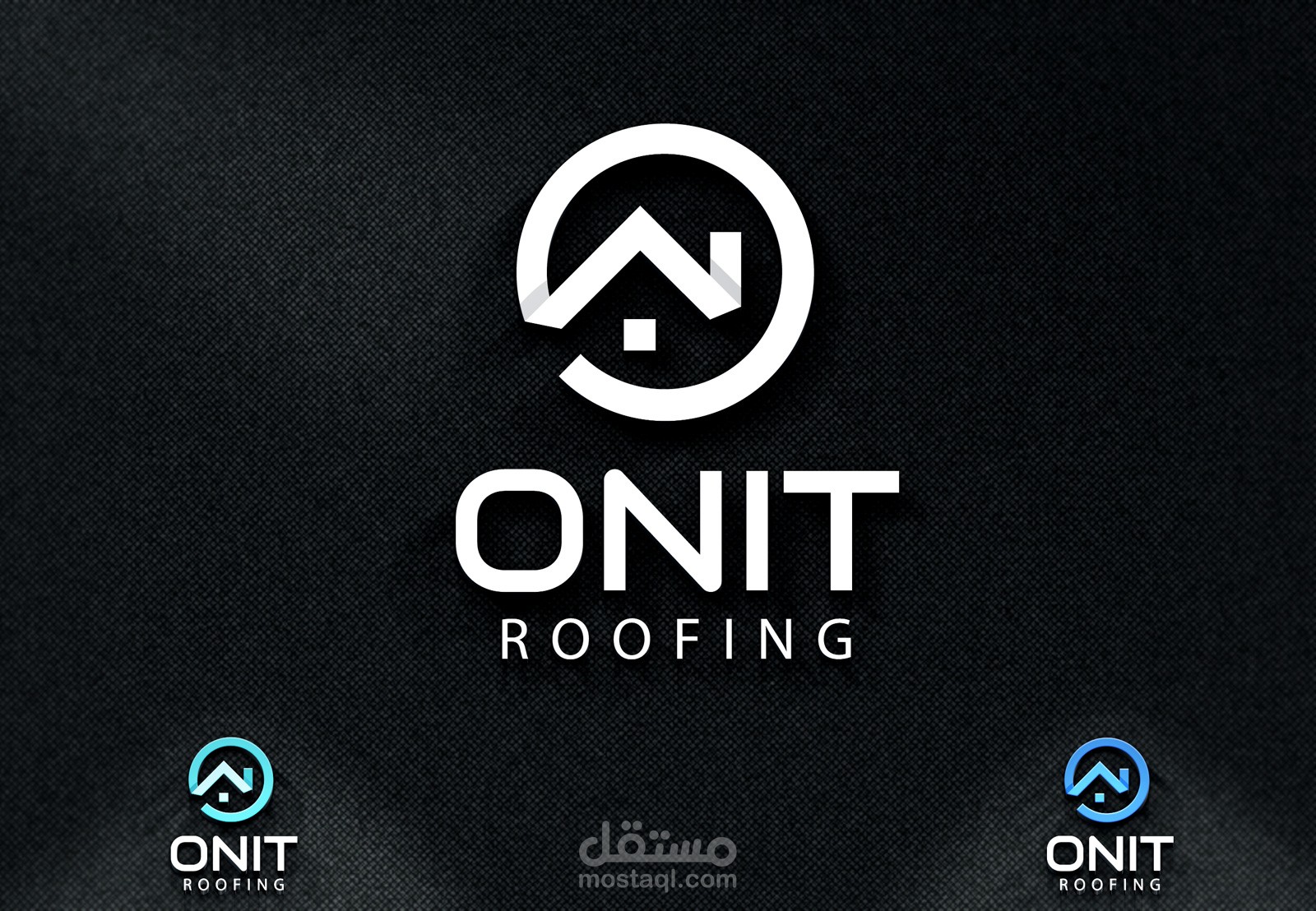 Onit Roofing Logo Design