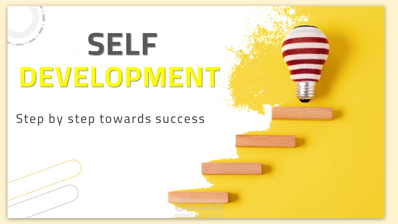 Infographic Presentation Self Development