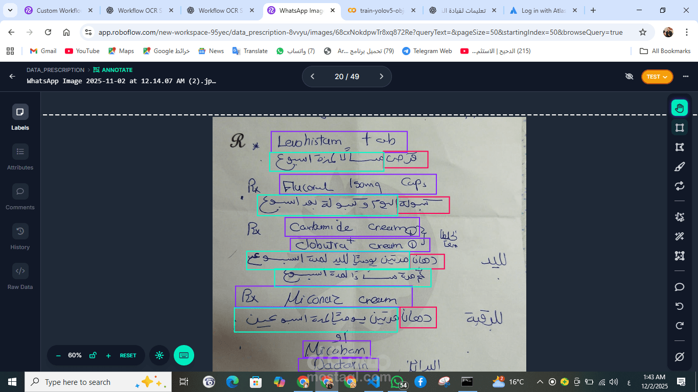 Medical Prescription OCR & Data Extraction System