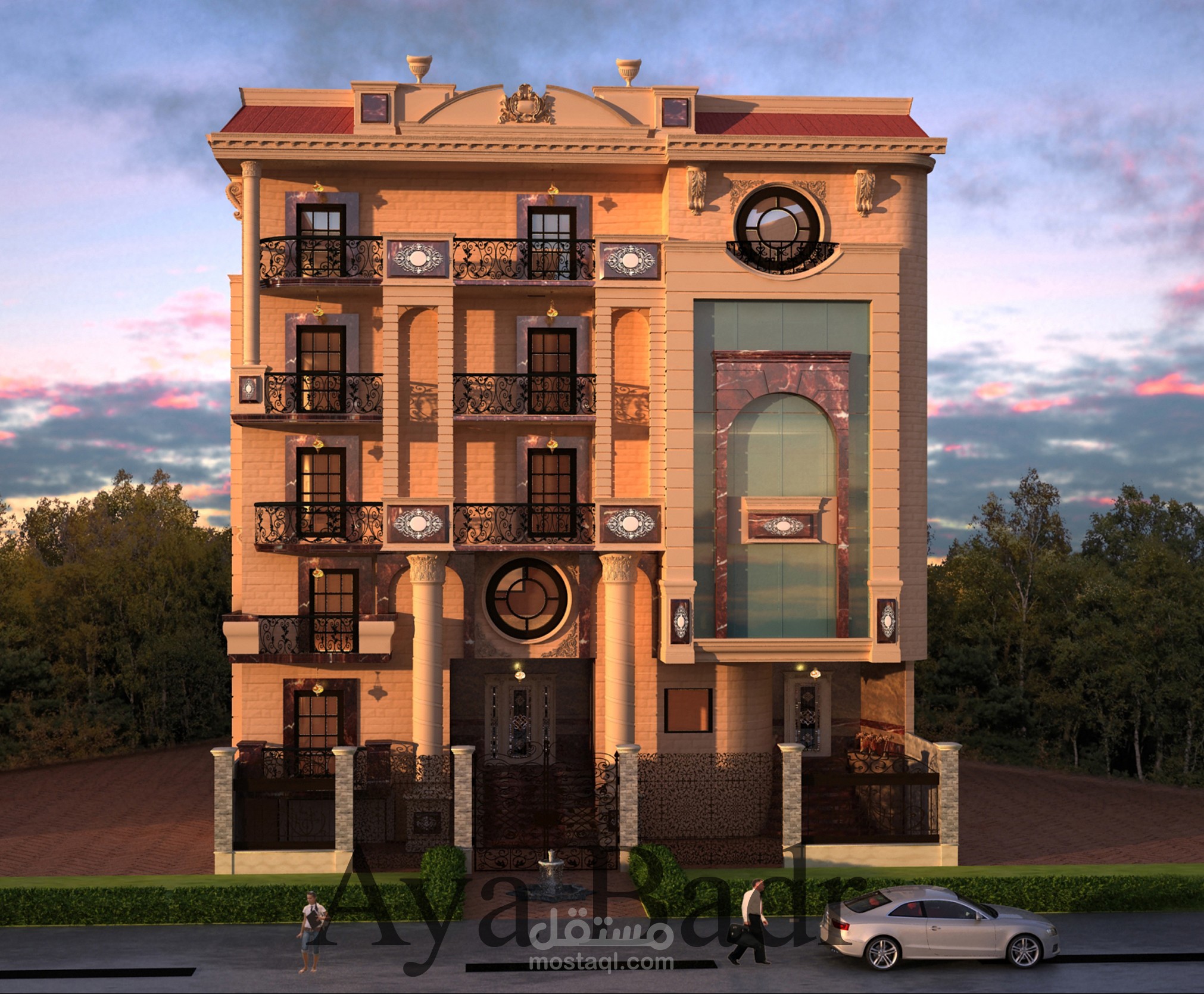 تصميم واجهة منزل