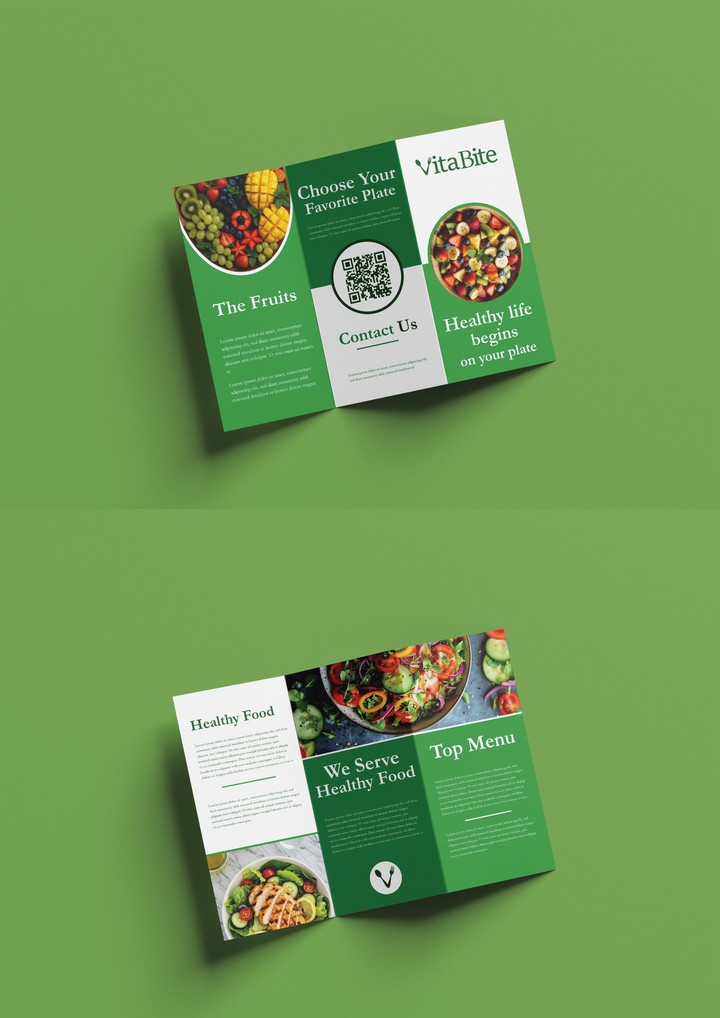 VitaBite - تصميم بروشور