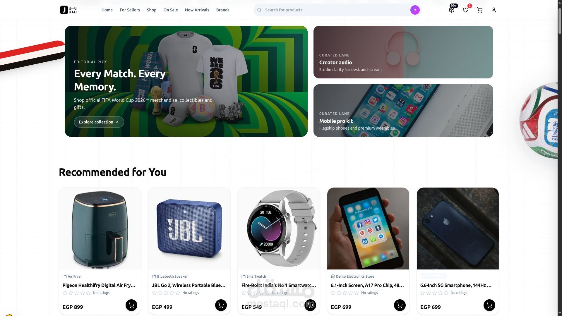 Raij - AI powered Multi-vendor E-commerce