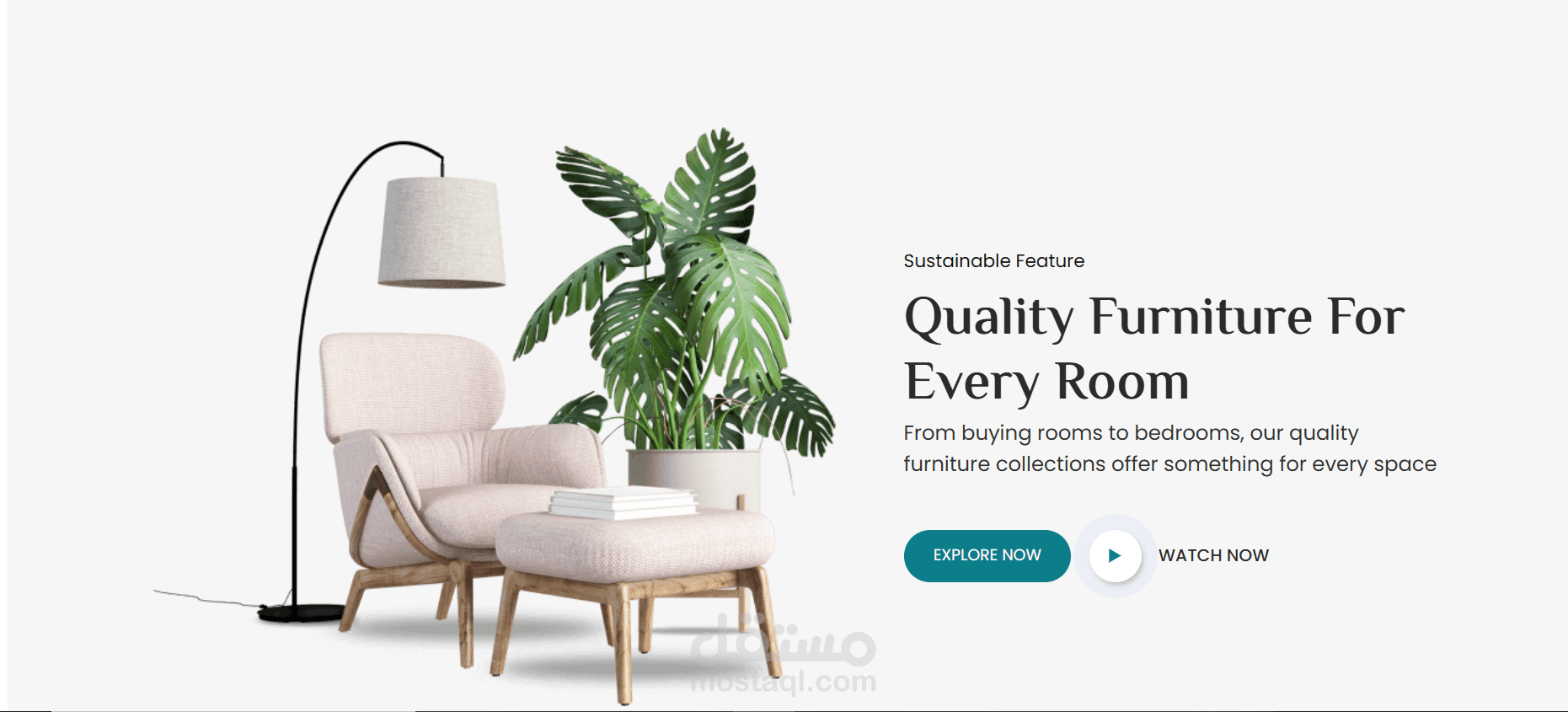 موقع Ecommerce لبيع الأثاث