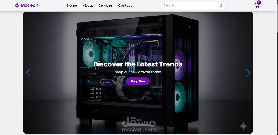 متجر الكتروني Motech Store