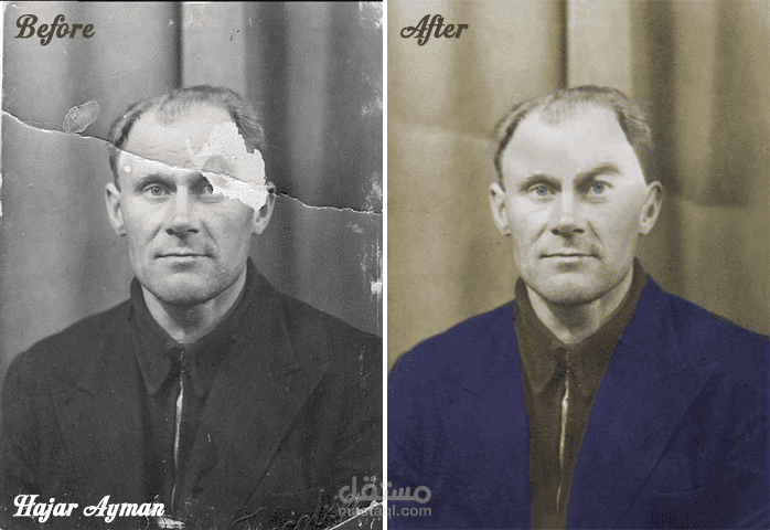 إعادة ترميم الصور لتصبح ذات طابع عصري