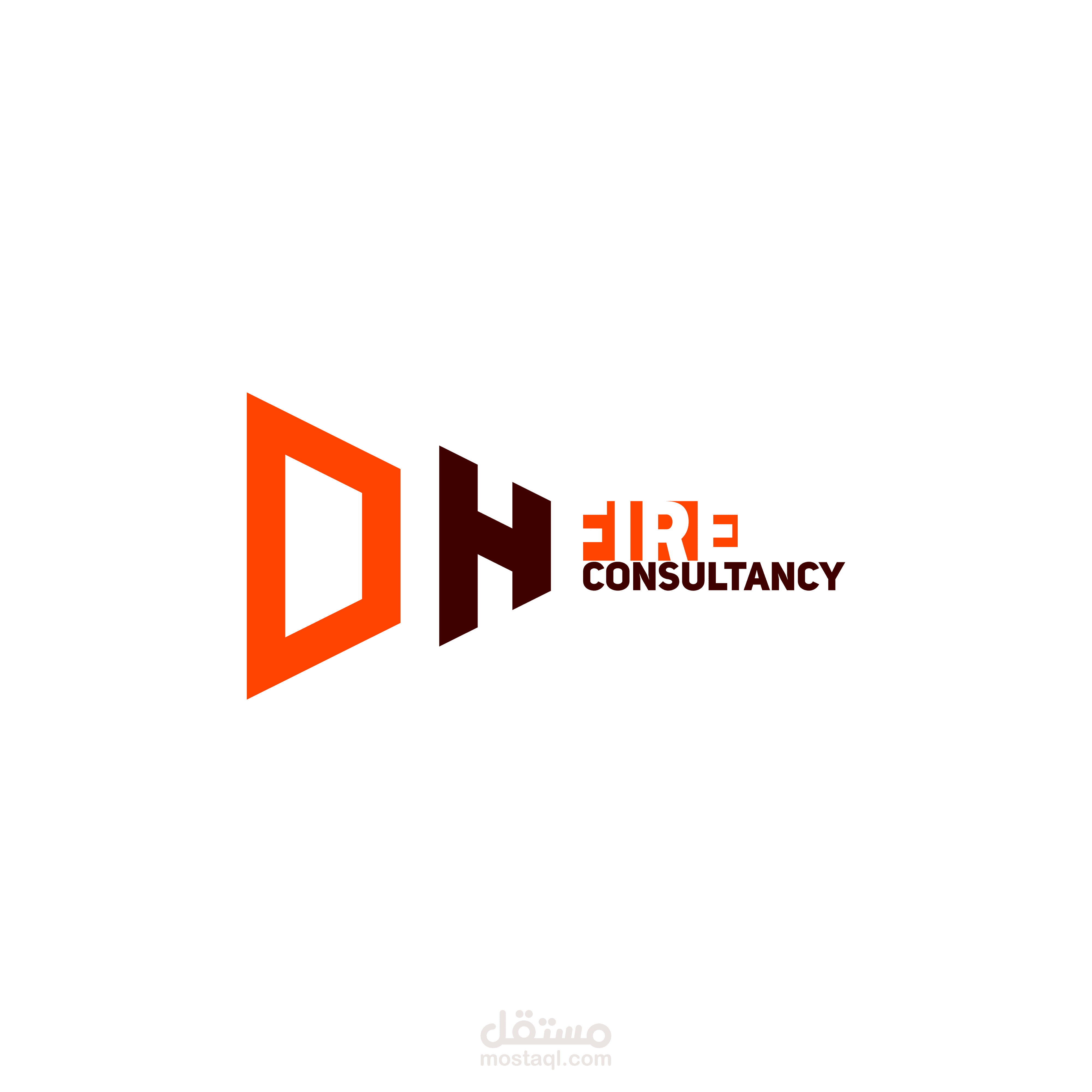 لوجو لشركة dh للإطفاء في انجلترا