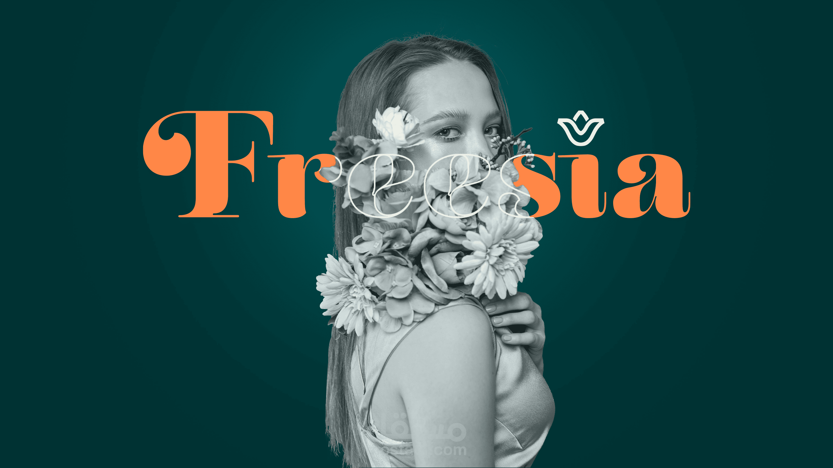 هوية بصرية كاملة لبراند عطور freesia