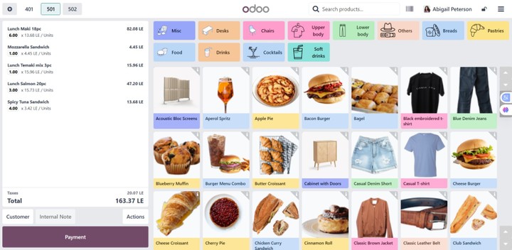 إعداد موديول نقاط البيع (POS) في Odoo ERP