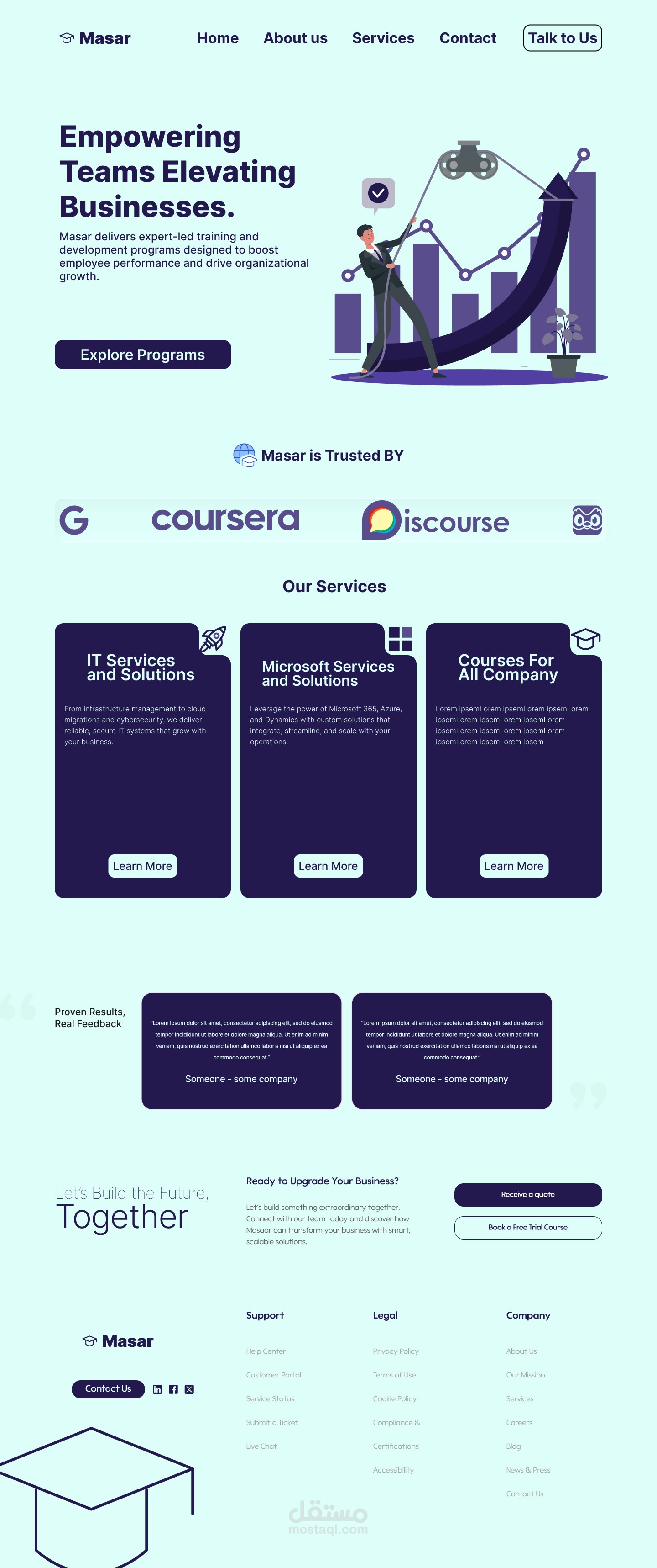 Amazing Landing Page Using Figma