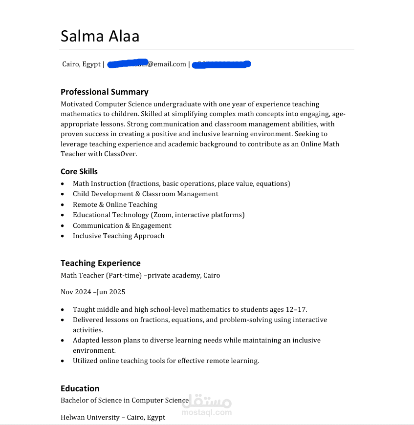 ATS CV