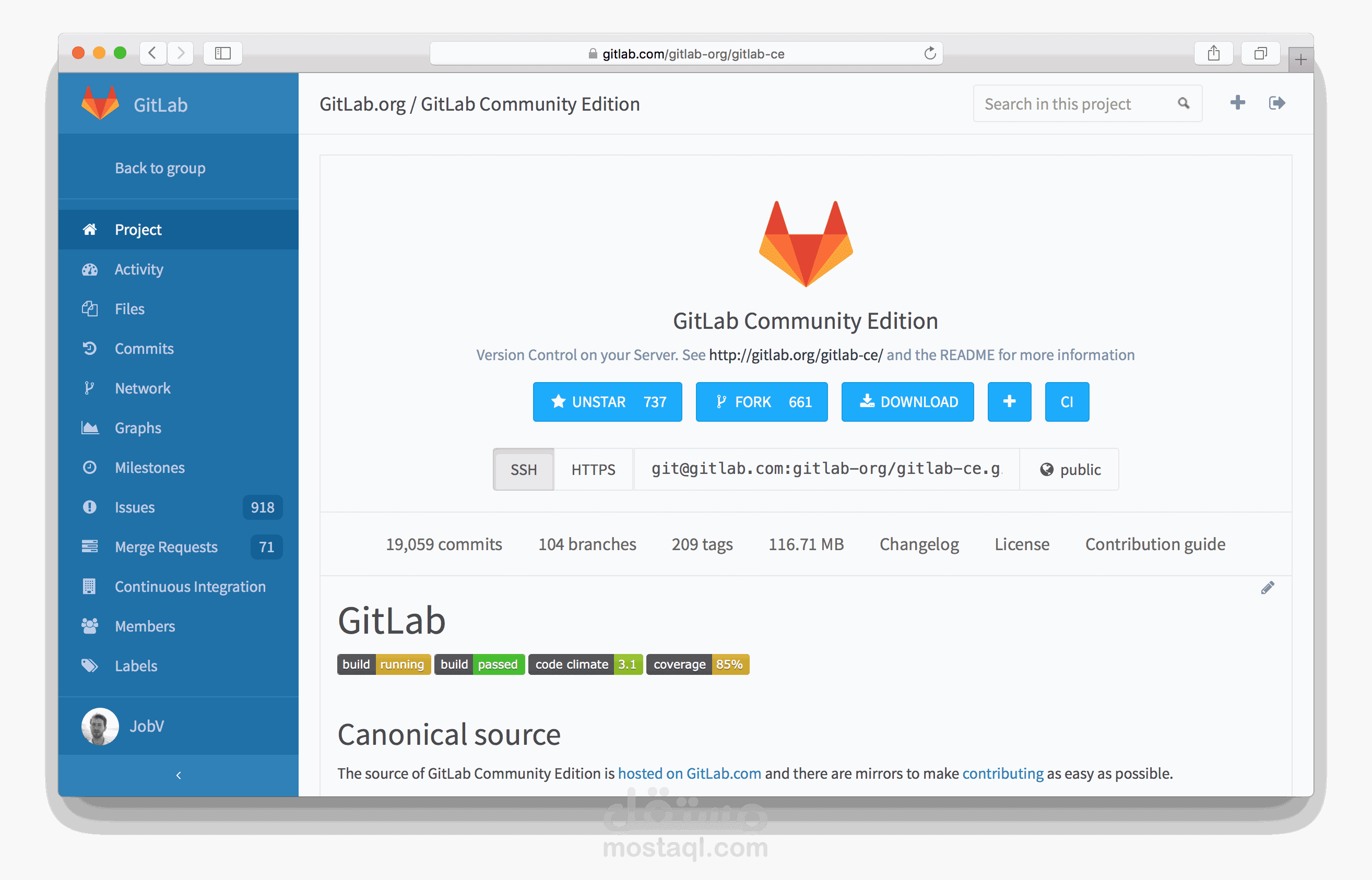 implement Gitlab CI/CD