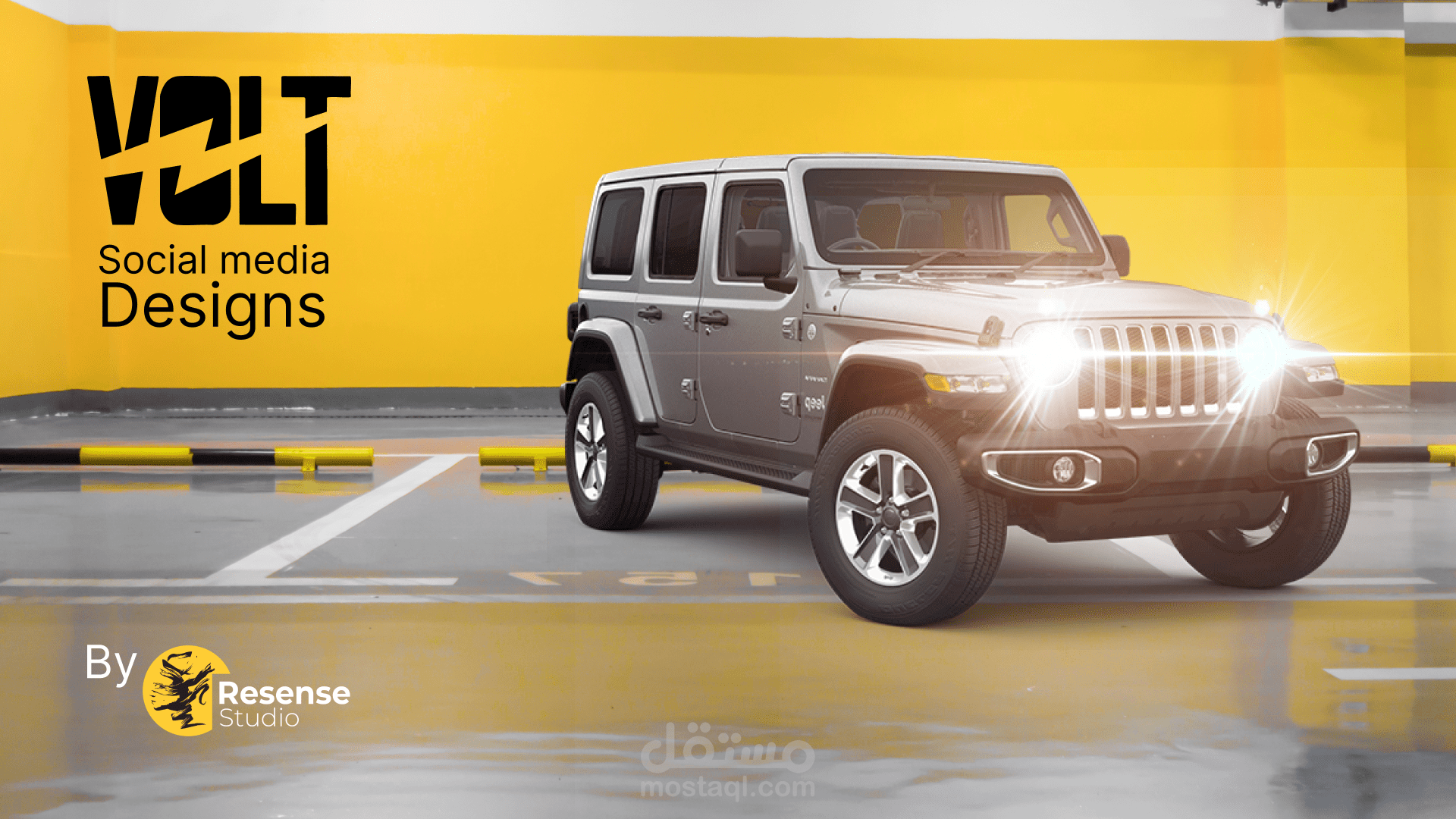 ٍVOLT social media design