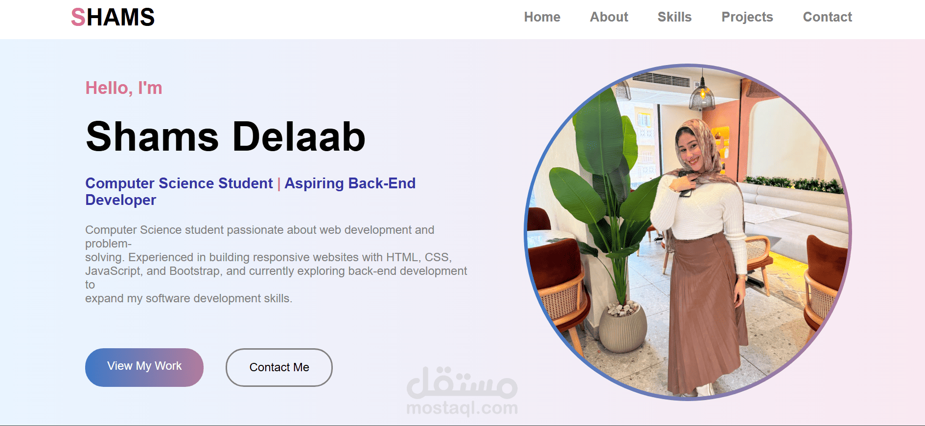 personalPortfolio Website|front end development