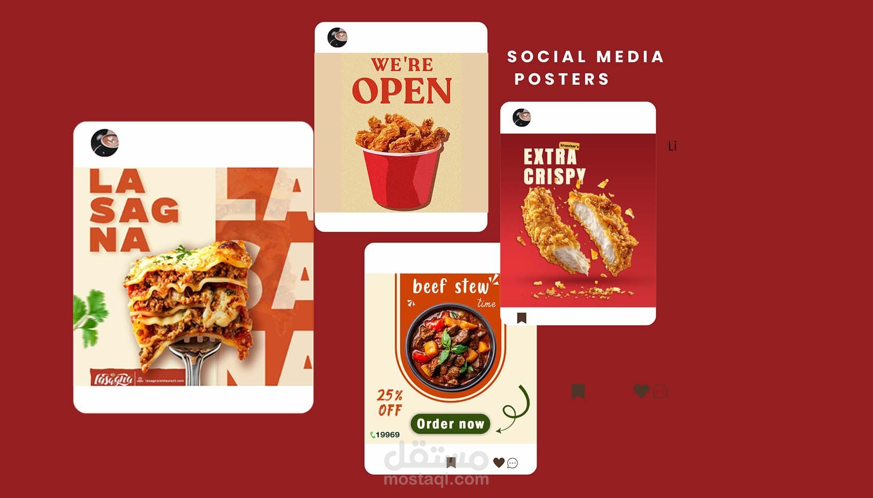 social media posters