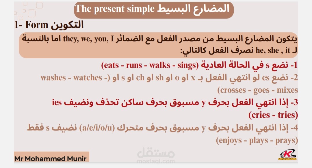 قواعد لغة إنجليزية