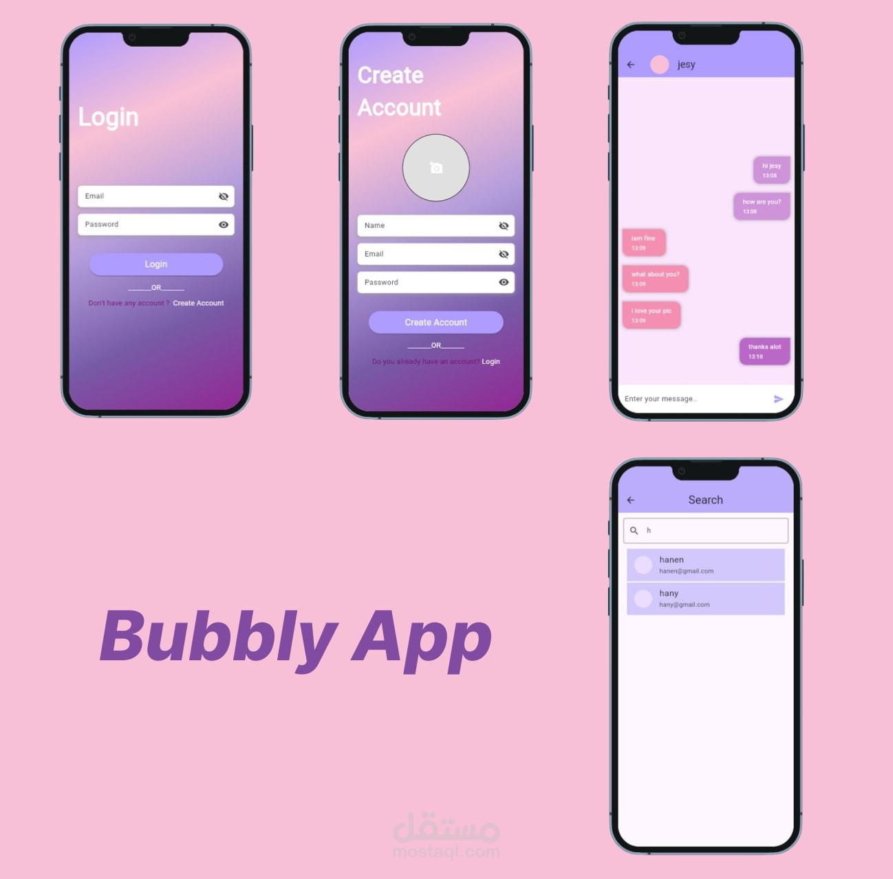 Bubbly Chat App