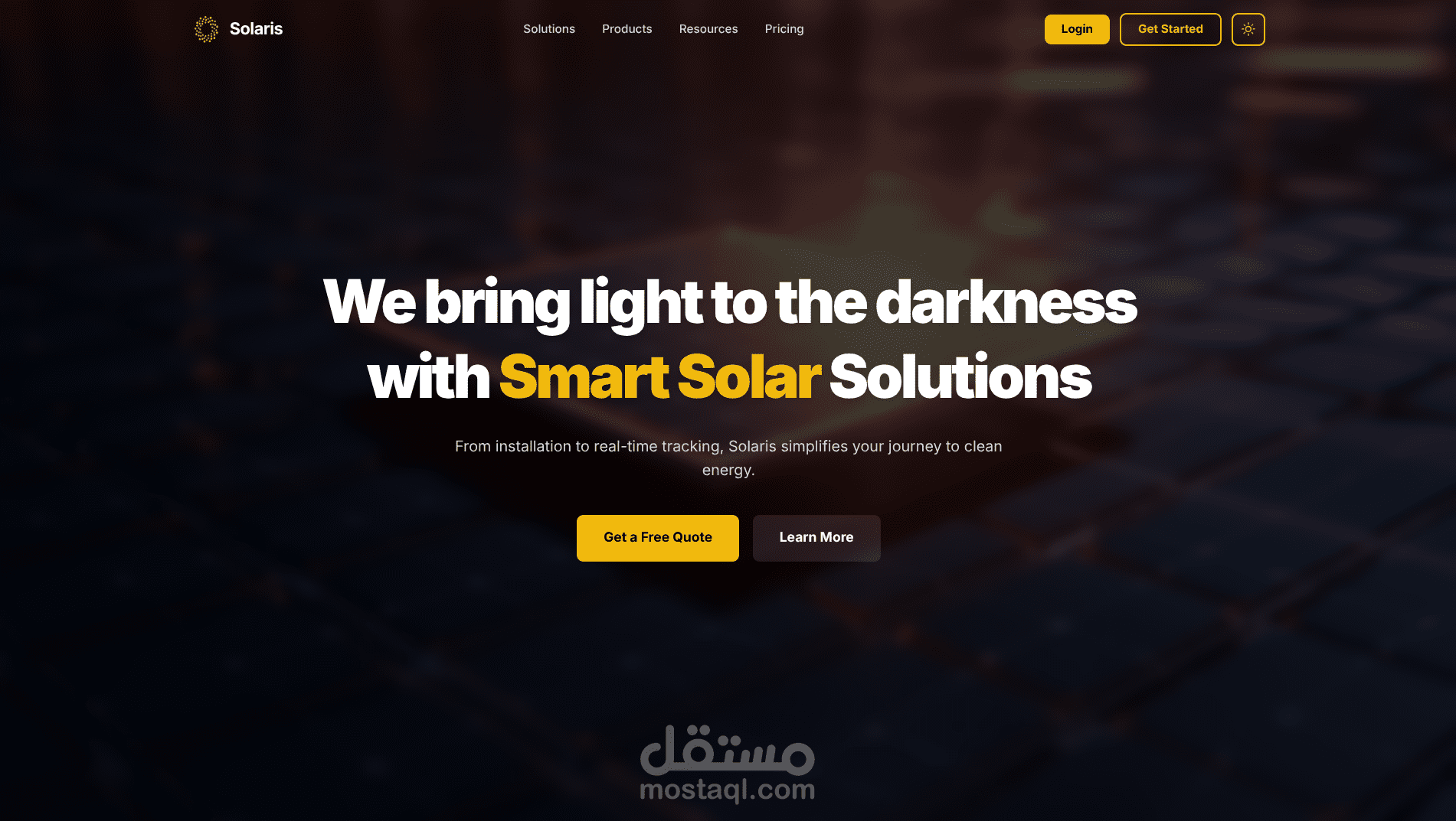 Solaris – نظام CRM متكامل لشركات الطاقة الشمسية