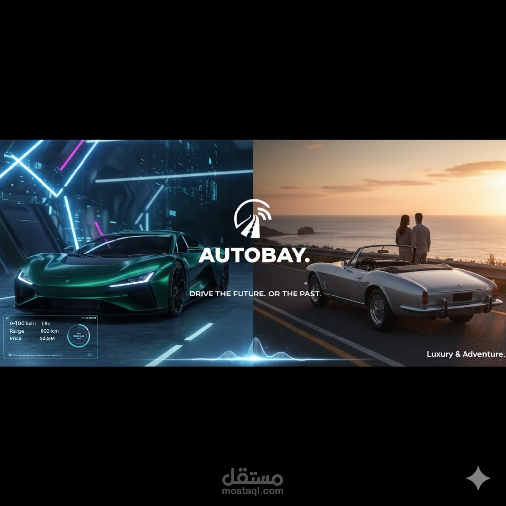 تطوير واجهة أمامية لموقع سيارات متجاوب (APEX Cars)