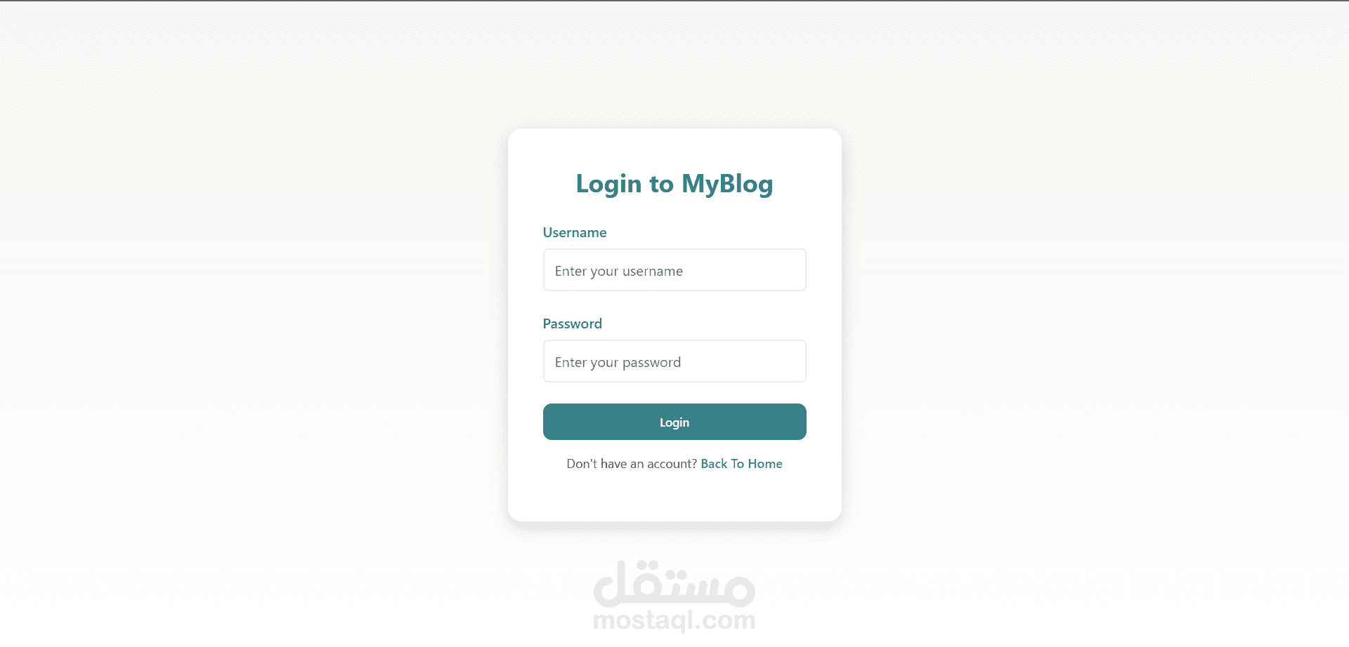 قالب مدونة مقالات