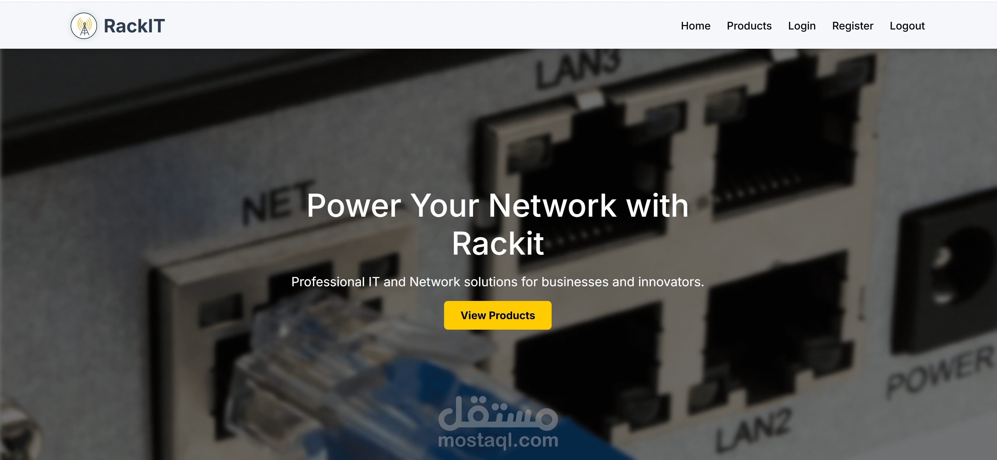 Rack It – Web Inventory Management System