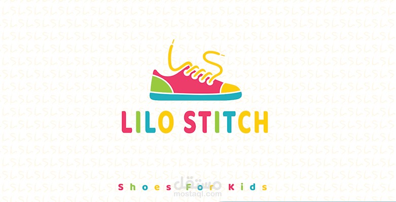 تصميم هوية بصرية متكاملة لبراند أحذية أطفال (LILO STITCH)  Using Adobe Photoshop & Adobe Illustrator
