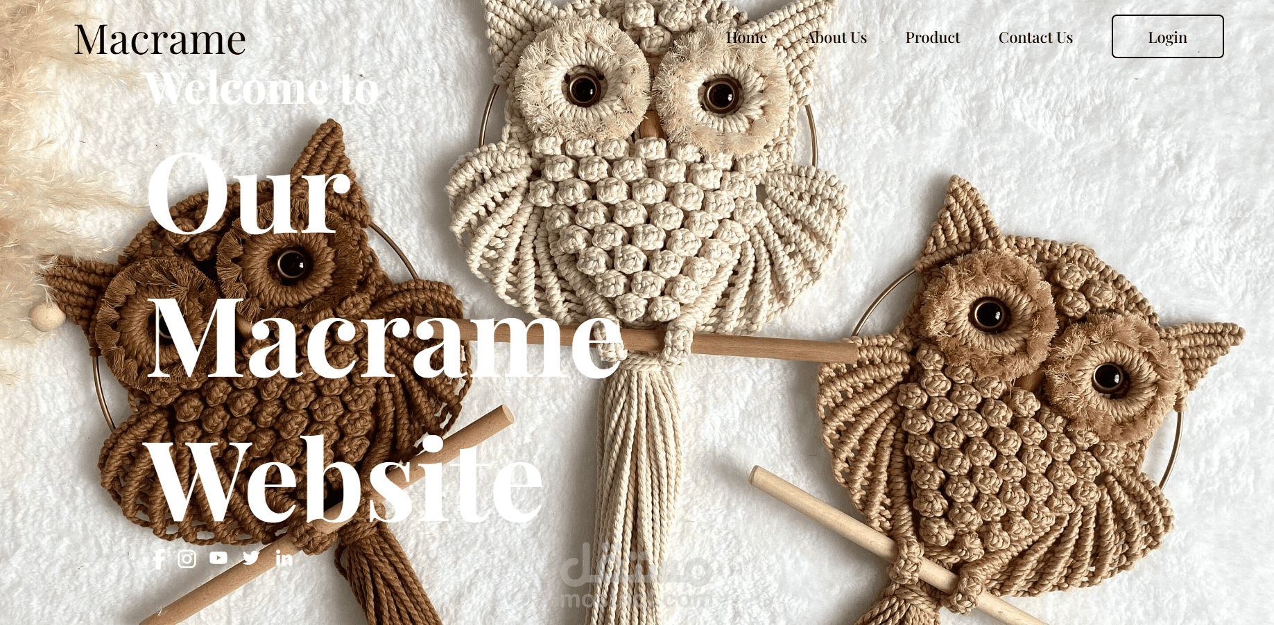 Macrame – Frontend Web Project