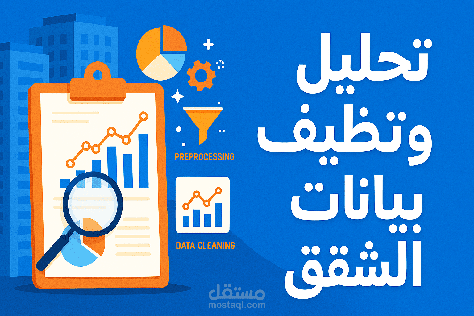 تحليل وتنظيف بيانات الشقق لمشروع عقاري