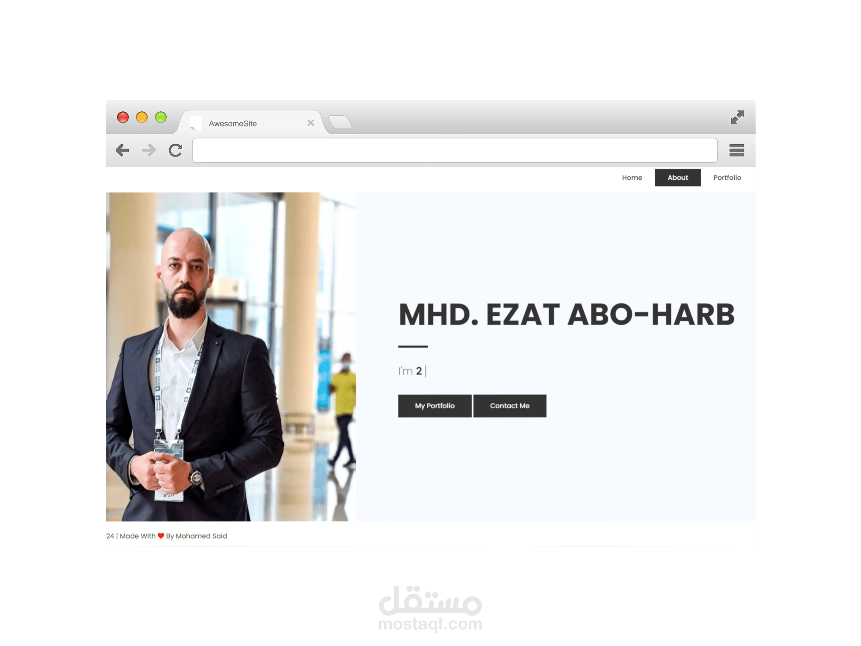 موقع تعريفي للمهندس المدني عزت أبو حرب: استكشاف مسيرة المهندسية والإنجازات في عالم البنية التحتية.