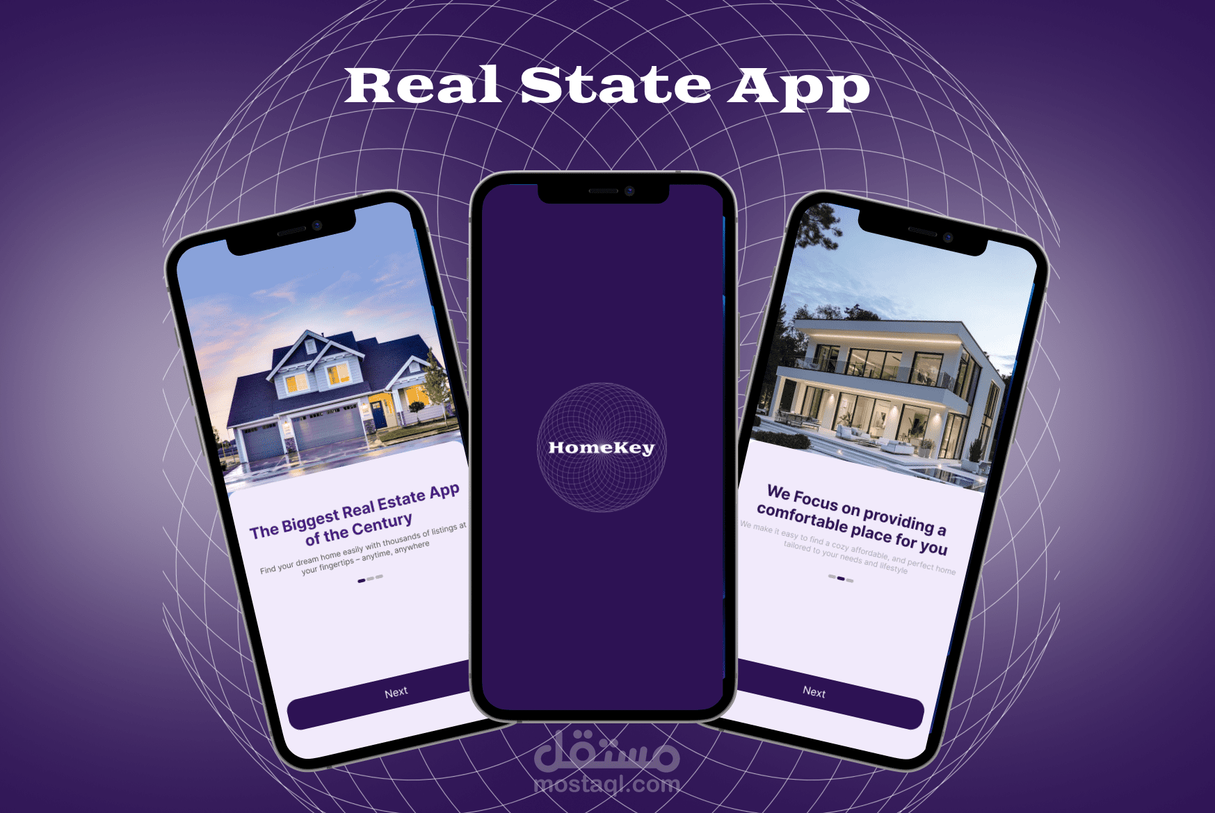 تطبيق عقارات (Real state)